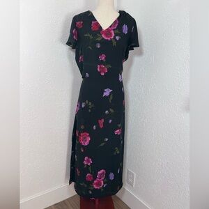 VNTG Mint Julep Floral Maxi Dress